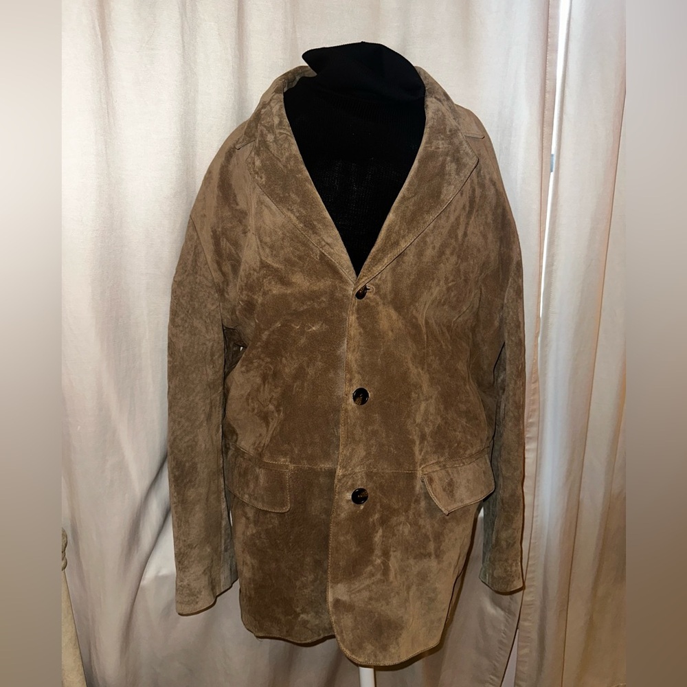 Pendleton Brown Suede Jacket - image 1